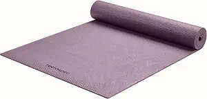 Retrospec Pismo Yoga Mat w/Nylon Strap for Men & Women - Non Slip Exercise Mat for Yoga, Pilates, Stretching, Floor & Fitness Workouts, .5mm Thick, Easy to Clean